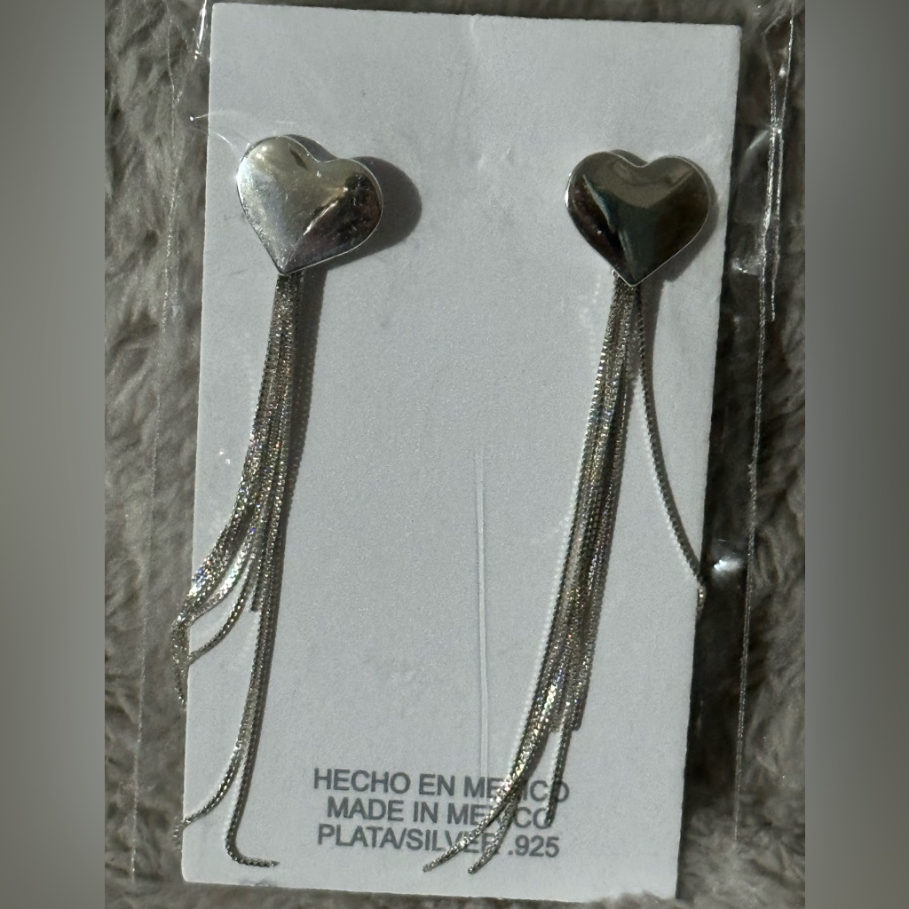 Melania Clara Earrings 925 Silver - Nwt 32$